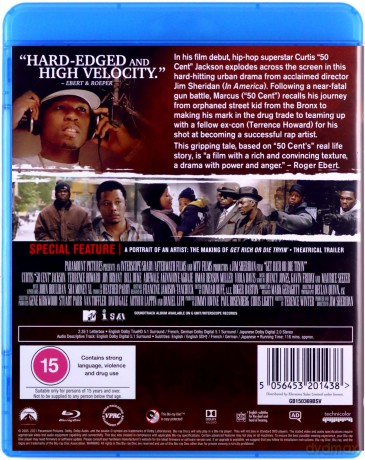 Get Rich Or Die Tryin' (Historia 50 Centa) [Blu-Ray]