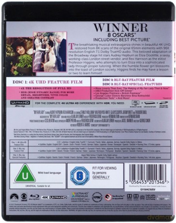 My Fair Lady [Blu-Ray 4K]+[2xBlu-Ray]