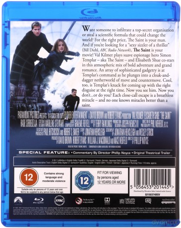 The Saint (Święty ) [Blu-Ray]