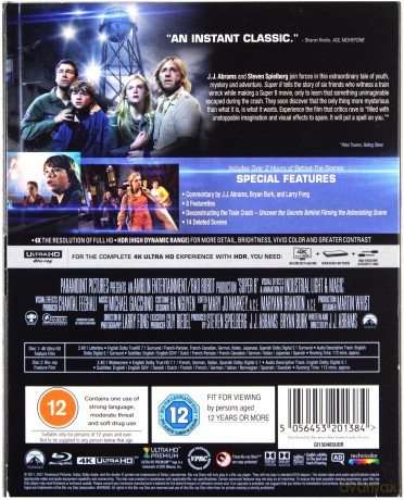 Super 8 [Blu-Ray 4K]+[Blu-Ray]