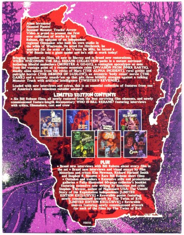 Weird Wisconsin: The Bill Rebane Collection Limited Edition [4xBlu-Ray]
