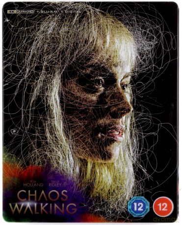 Chaos Walking (Ruchomy chaos) (steelbook) [Blu-Ray 4K]+[Blu-Ray]