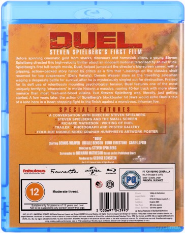 Duel (50th Anniversary Edition) (Pojedynek na szosie) [Blu-Ray]