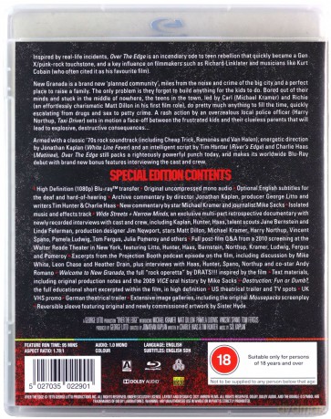 Over The Edge (Nad krawędzią) [Blu-Ray]