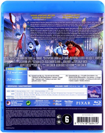 Onward (Naprzód) (Disney) [Blu-Ray]