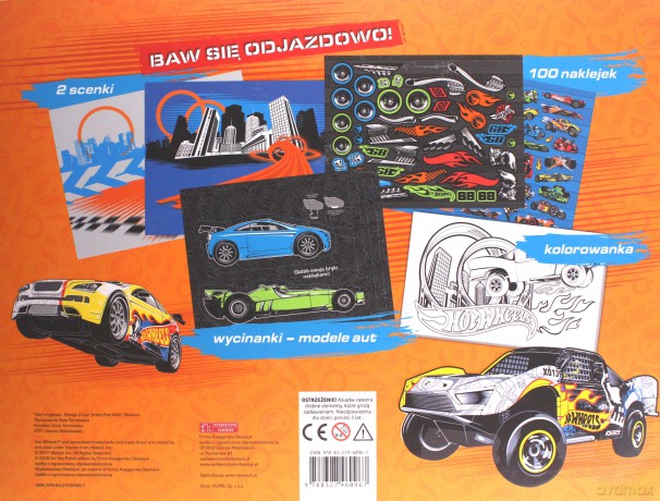 Hot Wheels Zaprojektuj auto [KSIĄŻKA]