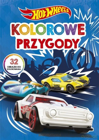 Hot Wheels. Kolorowe przygody [KSIĄŻKA]