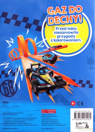 Hot Wheels. Kolorowe przygody [KSIĄŻKA]