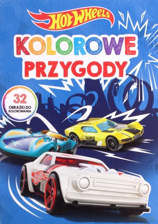 Hot Wheels. Kolorowe przygody [KSIĄŻKA]