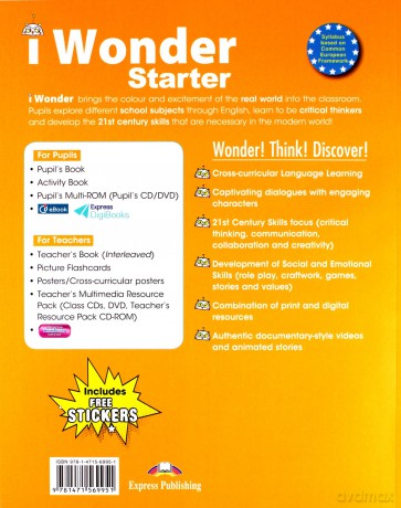 I Wonder Starter + Interactive eBook - Jenny Dooley, Bob Obee [KSIĄŻKA]