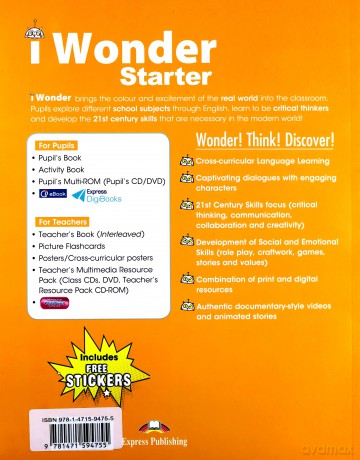I Wonder Starter ćwiczenie + DigiBook - Jenny Dooley, Bob Obee [KSIĄŻKA]