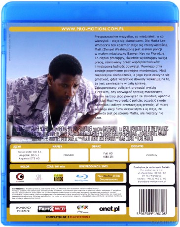 Wyścig z czasem [Blu-Ray]