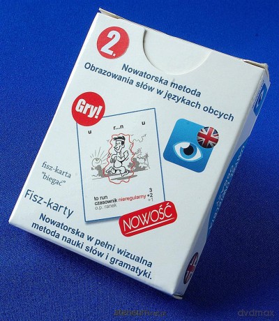 iM-Words Mini-fiszki 2 - angielski 50 szt. [KSIĄŻKA]