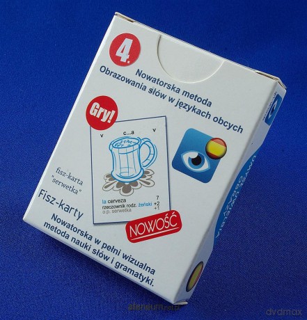 iM-Words Mini-fiszki 4 - hiszpański 50 szt. [KSIĄŻKA]
