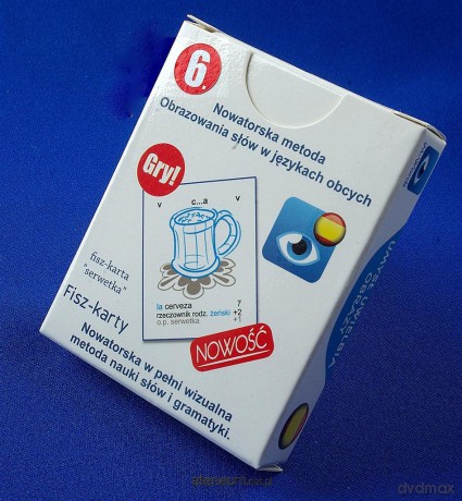 iM-Words Mini-fiszki 6 - hiszpański 50 szt. [KSIĄŻKA]