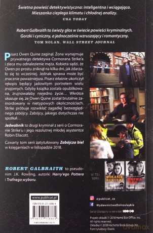 Jedwabnik w.specjalne - Robert Galbraith [KSIĄŻKA]