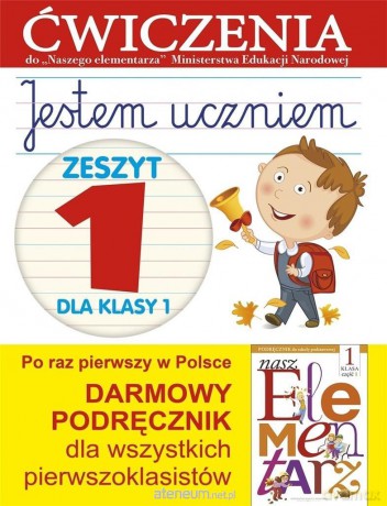 Jestem uczniem. Zeszyt 1 dla klasy 1 Ćwiczenia - Anna Wiśniewska [KSIĄŻKA]