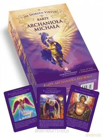 Karty Archanioła Michała (44 karty) - Doreen Virtue [KARTY]+[KSIĄŻKA]