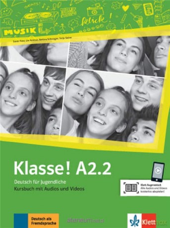 Klasse! A2.2. Podręcznik + audio + video [KSIĄŻKA]