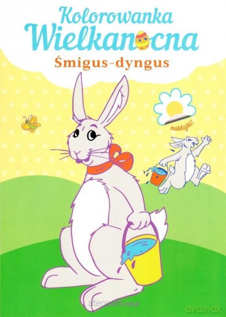 Kolorowanka Wielkanocna. Śmigus-dyngus [KSIĄŻKA]
