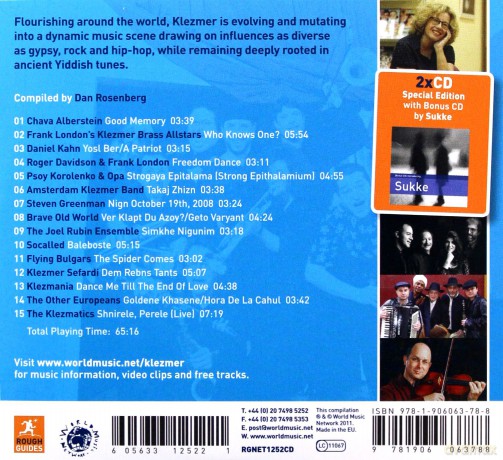 Różni Wykonawcy: The Rough Guide To Klezmer - Second Edition (Special Edition with bonus CD by Sukke) (digipack) [2CD]