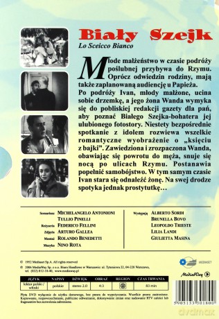 Biały szejk [DVD]