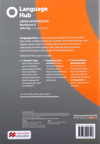 Language Hub Split ed. Upper-Inter. B2 ćwiczenie A + key - Louis Rogers [KSIĄŻKA]