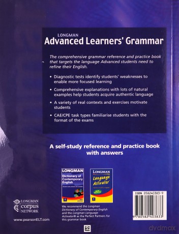 Longman Advanced Learners' Grammar - Mark Foley, Diane Hall [KSIĄŻKA]