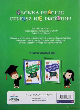 Łamigłówki językowe cz.1 - Martyna Bubicz [KSIĄŻKA]