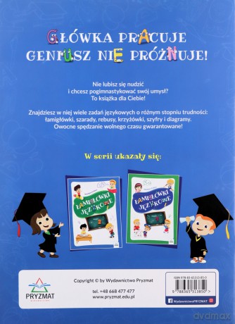 Łamigłówki językowe cz.2 [KSIĄŻKA]