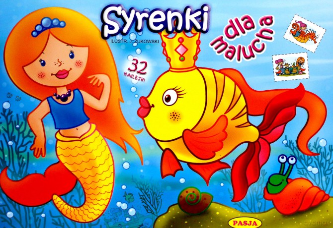 Malowanki dla malucha Syrenki [KSIĄŻKA]