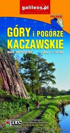 Mapa turystyczna Góry i Pogórze Kaczawskie 1:50000