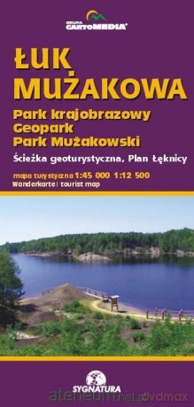 Mapa turystyczna Łuk Mużakowa...1:12 500