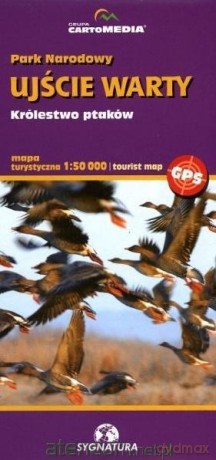 Mapa turystyczna Park Narodowy Ujście Warty 1:50 000