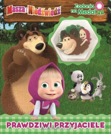 Masza i Niedźwiedź Zadania na medal. Prawdziwi.. [KSIĄŻKA]
