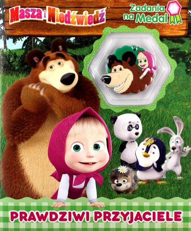 Masza i Niedźwiedź Zadania na medal. Prawdziwi.. [KSIĄŻKA]