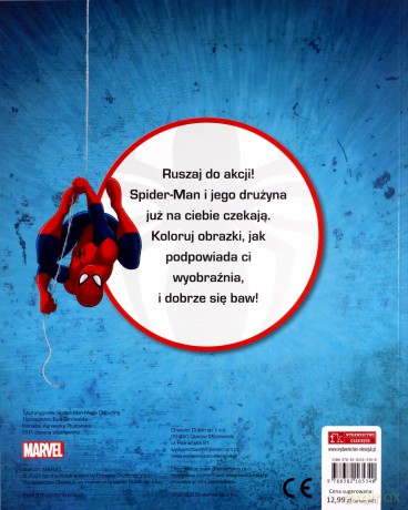Mega kolorowanka. Marvel Spider-Man [KSIĄŻKA]