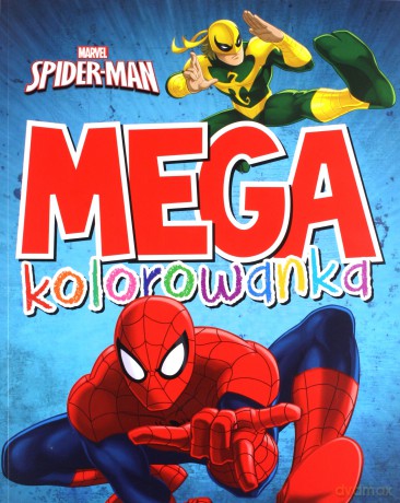 Mega kolorowanka. Marvel Spider-Man [KSIĄŻKA]