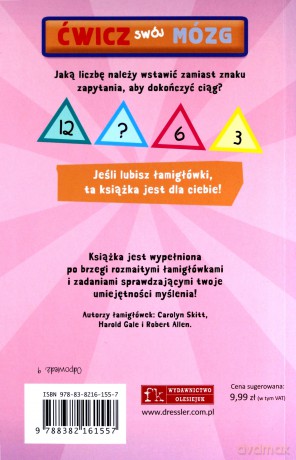 Mensa Kids Ćwicz swój mózg Łamigłówki dla dzieci 5 [KSIĄŻKA]