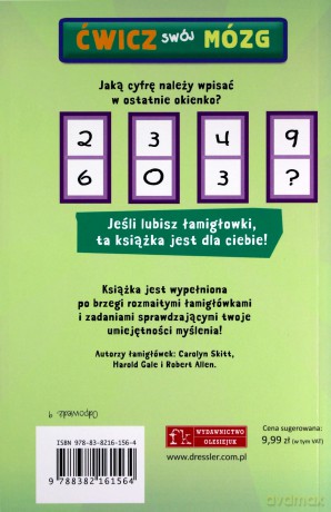 Mensa Kids Ćwicz swój mózg Łamigłówki dla dzieci 6 [KSIĄŻKA]