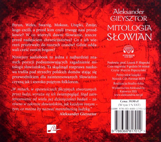 Mitologia słowian audiobook - Aleksander Gieysztor [AUDIOBOOK]