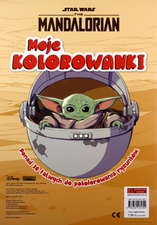 Moje kolorowanki. Star Wars The Mandalorian [KSIĄŻKA]