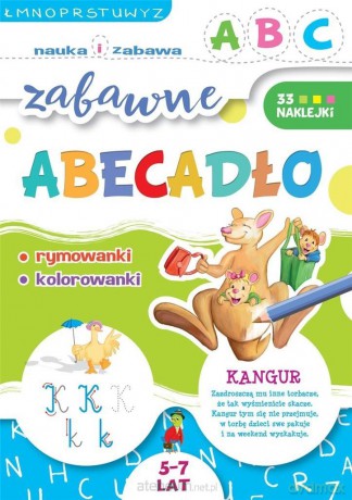 Nauka i zabawa. Abecadło - Ewa Gorzkowska-Parnas [KSIĄŻKA]