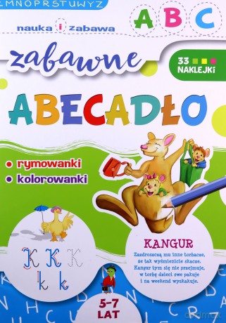 Nauka i zabawa. Abecadło - Ewa Gorzkowska-Parnas [KSIĄŻKA]