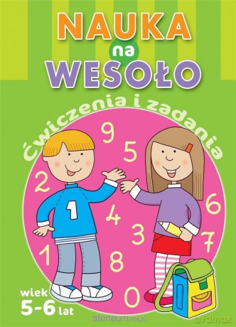 Nauka na wesoło. Ćwiczenia i zadania. Wiek 5-6 lat [KSIĄŻKA]