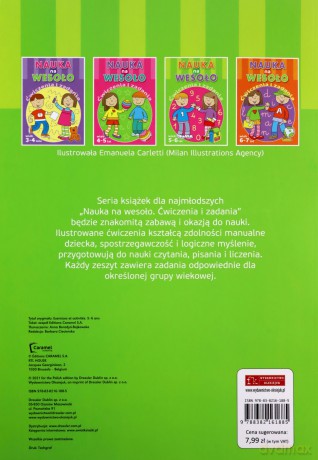 Nauka na wesoło. Ćwiczenia i zadania. Wiek 5-6 lat [KSIĄŻKA]