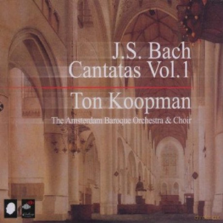 Barbara Schlick, Kai Wessel, Guy de Mey, Klaus Mertens, Amsterdam Baroque Orchestra, Ton Koopman: Johann Sebastian Bach: Complete Bach Cantatas Vol. 1 [3CD]