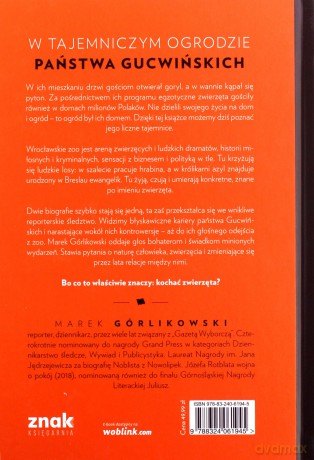 Państwo Gucwińscy. Zwierzęta i ich ludzie - Marek Górlikowski [KSIĄŻKA]
