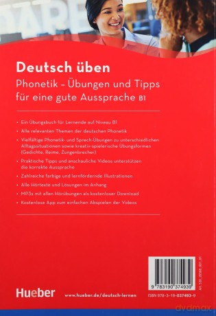Phonetik UB und Tipps fur eine gute Aussprache B1 - Daniela Niebisch [KSIĄŻKA]