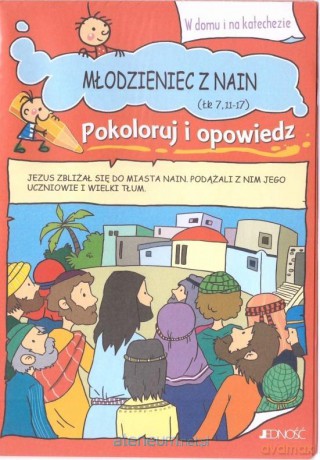 Pokoloruj i opowiedz. Młodzieniec z Nain [KSIĄŻKA]